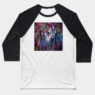 Eye in colorful space Baseball T-Shirt